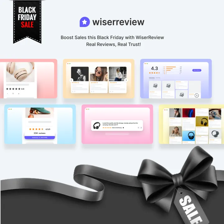 WiserReview's Black Friday offer