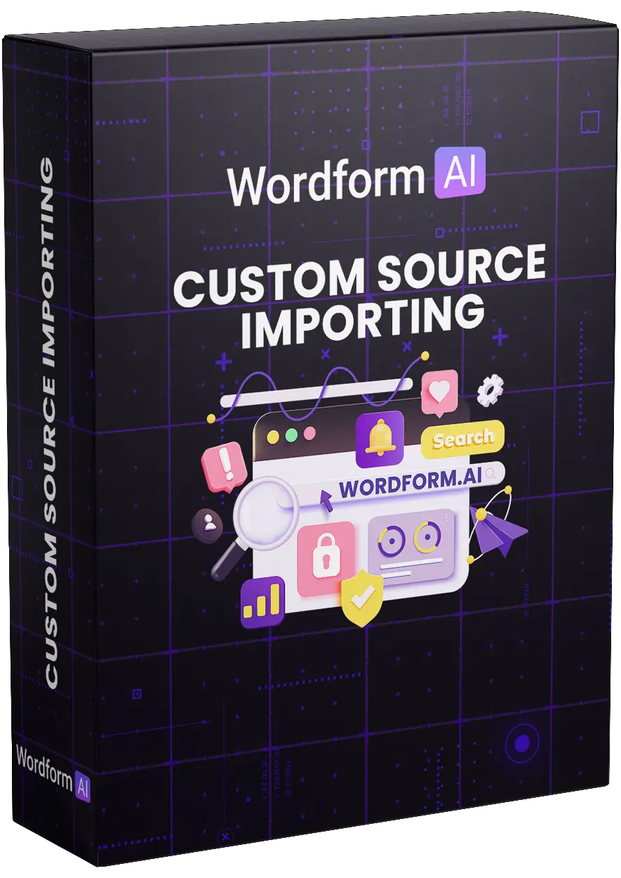 Source Importing